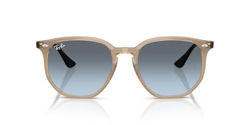 Ray-Ban RB4306 6788V1 54MM Turtledove/Blue Grey Hexagonal Sunglasses for Men for Women