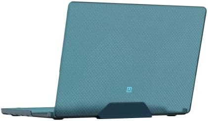 [U] by UAG Designed for MacBook Pro 16" Case 2023 A2780 M2 Pro/Max 2021 A2485 M1 Pro/Max Chip Lightweight Scratch Resistant Shell Touch ID DOT Protective Laptop Cover, Translucent Deep Ocean Blue