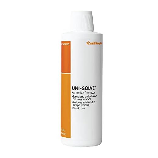 Smith & Nephew UNI-SOLVE Adhesive Remover, Medical Adhesive Remover for Medical Tape and Adhesive Appliances, 8-Ounce Bottle