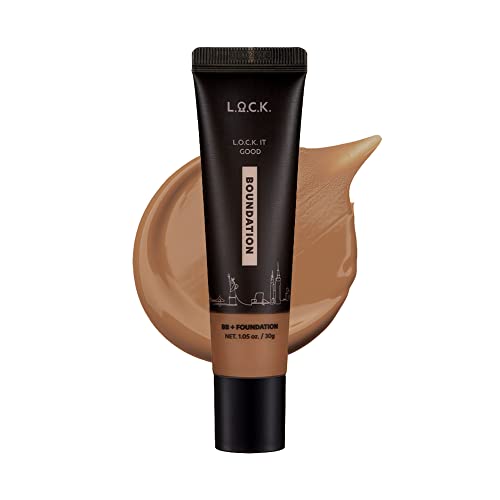L.O.C.K. Color it Good Boundation 11 Dark Beige, B.B Cream + Foundation, Medium Coverage, Net. 1.05 fl.oz. / 30g