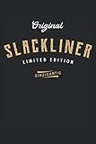 Slackliner Notizbuch (liniert) Limited Edition Slackline