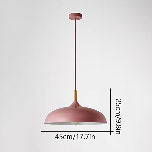 Lámpara colgante moderna nórdica ajustable con base E27 para dormitorio y pasillo 2