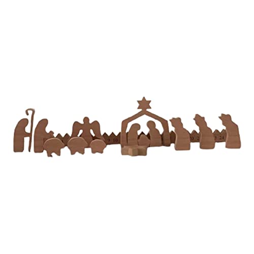 Steelwingsf 1 calendrier de l'Avent attrayant et sans odeur - Tendance - Décoration de Noël - Ébène Cover