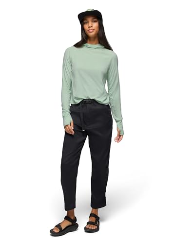 prAna Women's Sol Searcher Sun Hoodie, Bio Mint, S