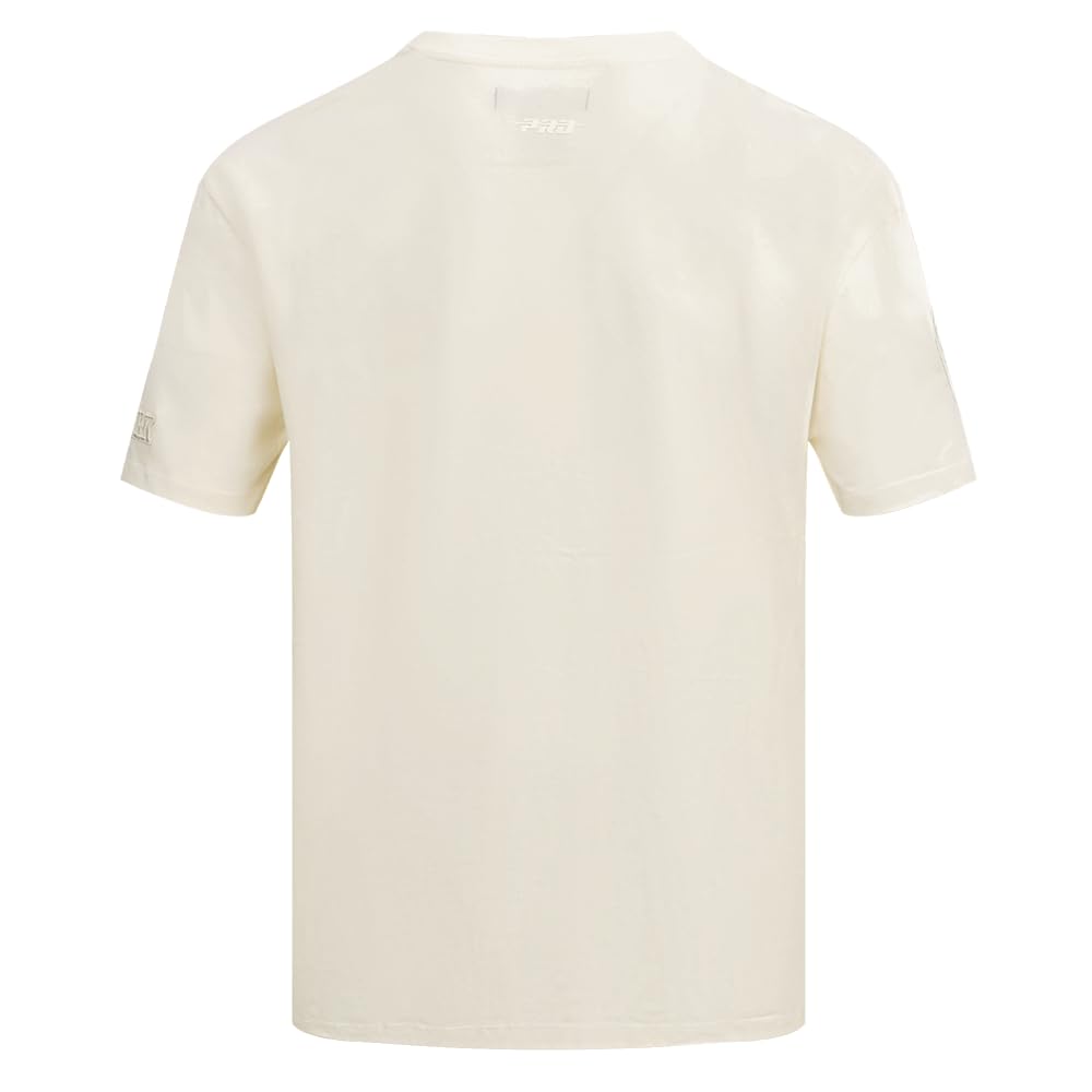 PRO Standard Men's NBA Neutral Short Sleeve Tee, Eggshell - Image 3