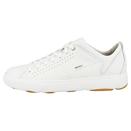 Geox Herren U Nebula Y Sneaker, Weiß, 43 EU