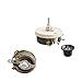 Jutagoss 50W 50 Ohm Ceramic Core Wirewound Variable Resistor Rheostat with Knob 1PCS
