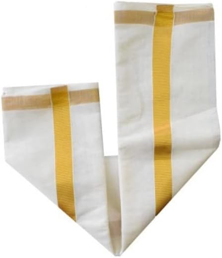 Kingnqueenz.com Kerala Kasavu Mund for Babies Velcro Dhothies 0-1 Years കുട്ടി കസവു മുണ്ട്
