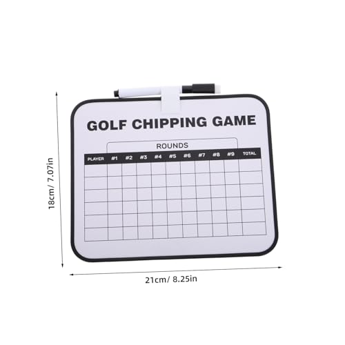 Marcador portátil doble cara para golf Toyvian miniatura 2