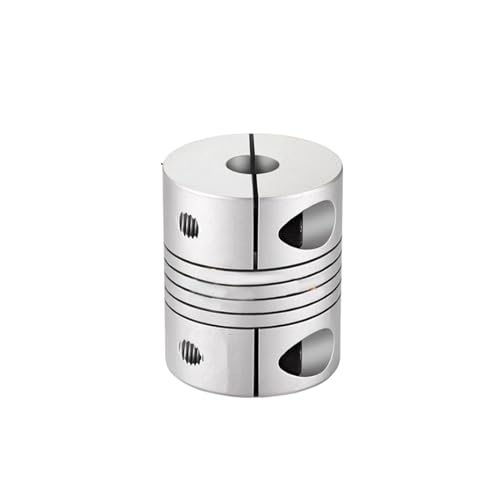 Acoplamiento flexible D25L30 contra vibraciones en motores de ejes 6mm y 10mm