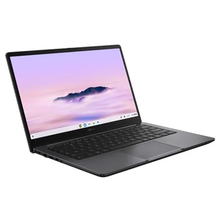 ASUS Chromebook Plus CX - Laptop con pantalla táctil de 14 pulgadas, procesador Intel Core 3, FHD 1920 x 1080, 8 GB de RAM, 256 GB de almacenamiento, Chrome OS, CX1405CTA-IS386PT