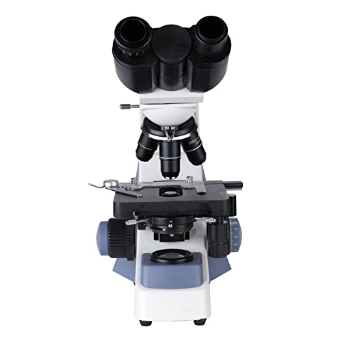 Microscopio óptico binocular de 1600X con cabezal bisagrado HD para laboratorio 2