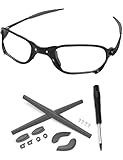PapaViva Replacement Rubber Kits for Oakley Juliet - Grey