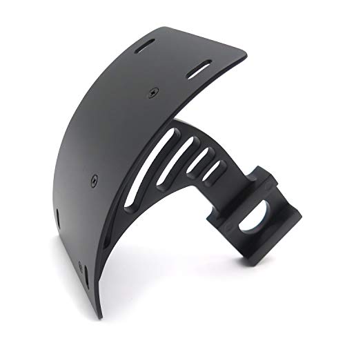 SMT-Curved Tag Holder Bracket Compatible With Gsx-R Tl 1000R Gsx 1300R Hayabusa B-King Black [B00RW3PR0G]