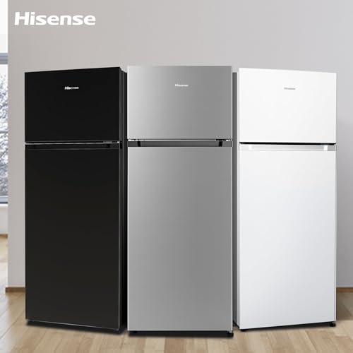 Hisense - MTM55205SE - Réfrigérateur Autoportant Double Porte Modèle 2022, 206 L, Argent, 143.4 x 54.2 x 55 cm – Image 3