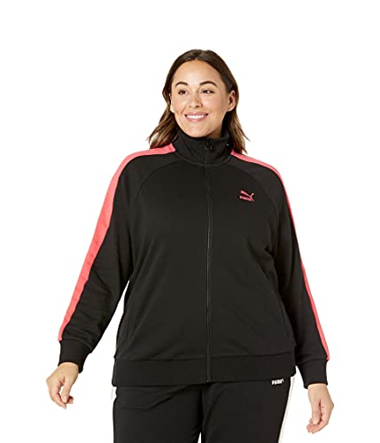 PUMA Iconic T7 Jacket (Available in Plus Sizes) Ropa de Abrigo, Negro, 1X para Mujer