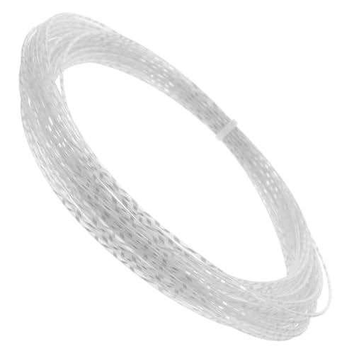LIOOBO 1 Roll Badminton Racket String Nylon Badminton Thread Shock Absorbing for Novice Players