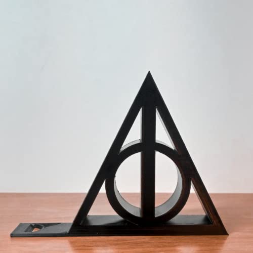 Suporte de Varinhas Formato Reliquias da Morte