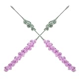lineagin lavanda composizione Decorazione multifunzionale: per interni domestici, matrimoni o qualsiasi evento che richieda un tocco di eleganza, bacchetta per la pulizia del flauto, piante finte per la decorazione della tavola