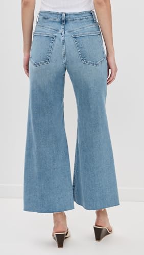 Madewell Women's Flared Wide Leg Jeans3