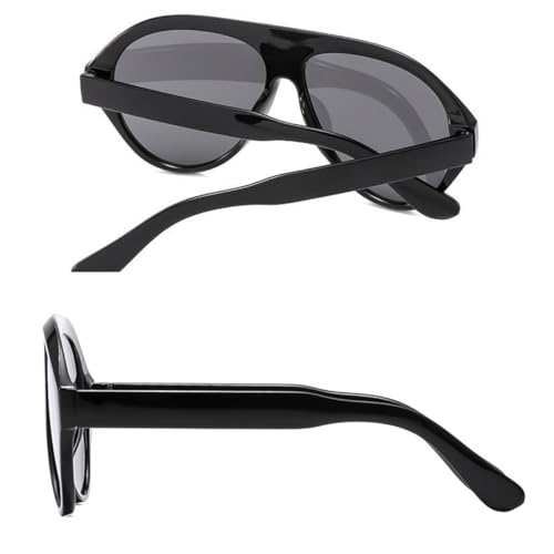 IKANOO Retro 70s Aviator Sunglasses for Women Men Oversized Classic Vintage Square Aviator Trendy Shades2