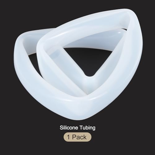 Image of 1m(3.3ft) 25mm(1 inch) ID x 31mm(1.22 inch) OD Silicone Tubing Clear Industrial Plastic Tubing Pure Silicone Hoses for Pump Siphoning Draining Irrigation Brewing