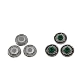 HQ64 Replacement Shaver Heads, 3 Pack Stainless Steel Blade Compatible with Philips HQ/AT/PT Series HQ5705 HQ5710 HQ5715 HQ6070 HQ6075 HQ6090 AT750 AT751 AT810 PT710 PT715 PT720(C)
