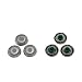 HQ64 Replacement Shaver Heads, 3 Pack Stainless Steel Blade Compatible with Philips HQ/AT/PT Series HQ5705 HQ5710 HQ5715 HQ6070 HQ6075 HQ6090 AT750 AT751 AT810 PT710 PT715 PT720(C)