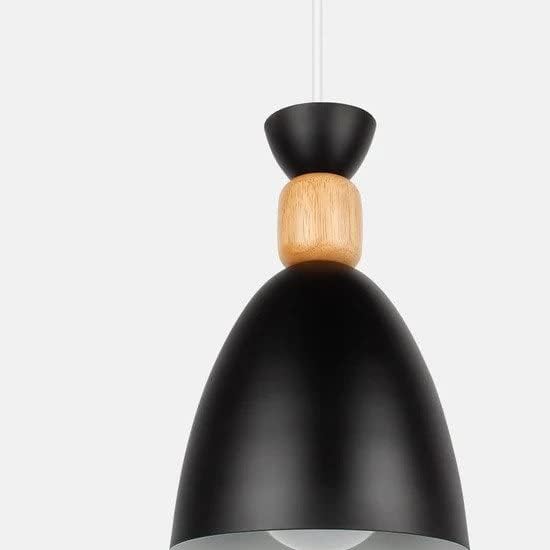 Image of DarkVision Black Hanging Lights for Living Room /Pendant Lights for Ceiling /Hanging Lamps for Home Decoration /Decorative Hanging Lights,Metal (Without Bulb) (HL Black Tripple)