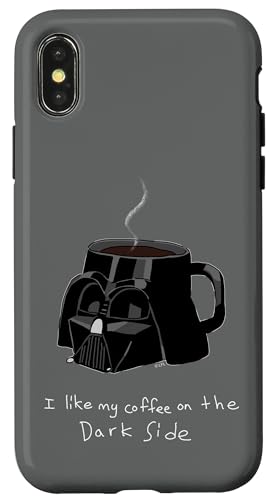 Coque iPhone X/XS Star Wars Dark Vador protection anti-choc silicone stylée