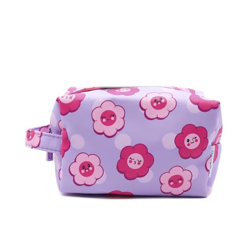 PONETTE - Neceser Infantil en Tejido Violeta con Divertido...