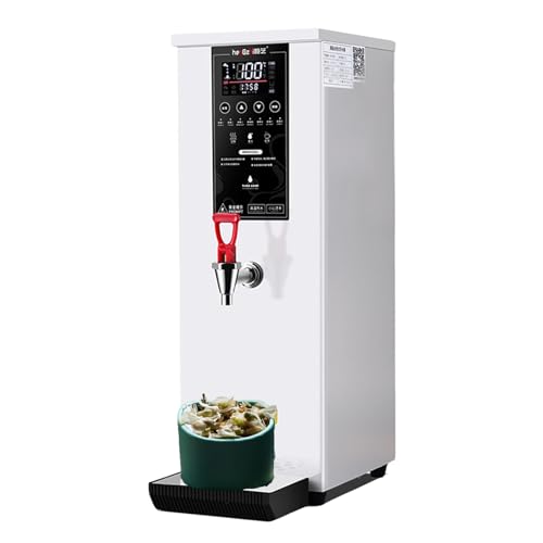 Caldera de agua caliente de 40 l, dispensador automático de agua comercial para catering, urna de té, ideal para suministro de agua caliente