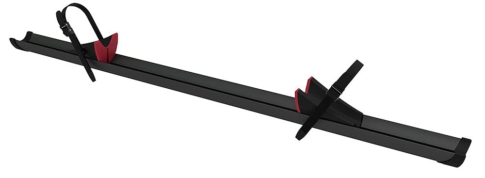 Fiamma Rail Premium XL in Jet Black with Skid Blocks for Carry Bike