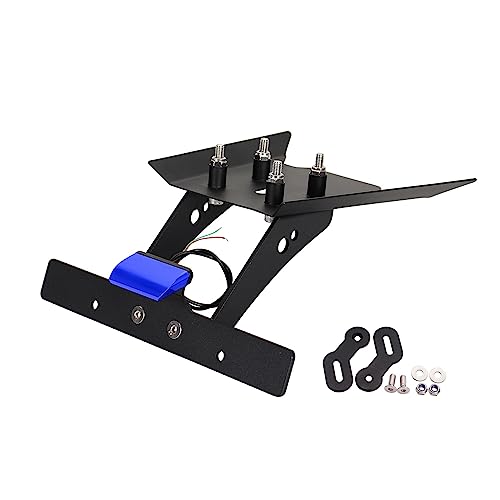 Support de plaque Duke vibrations éliminées avec LED CNC bleu