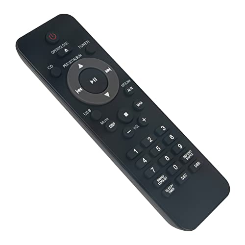 FWM211 / FWM210 Replaced remote control-VINABTY-Fit for Philips Hi-fi System 996510042887 remote control FWM210/55 FWM210 FWM211X FWM211X/77 FWM210/12 FWM210/78 FWM211/37 FWM211 - Image 4