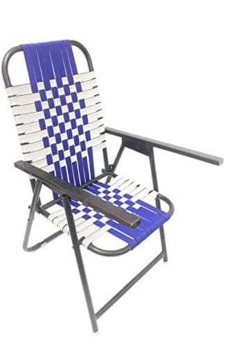 Image of FERROXIA Heavy-Duty Iron Study Chair with Strong Handle & Free 6mm Laptop Pad | Portable Multicolour Chair for Study & Outdoor Use (4-26 Years)