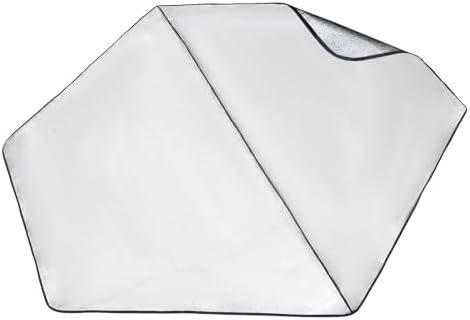 Qunature Esterilla de Camping de Aluminio Esterilla Aislante Pleg...