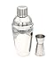 Kit Barman Profesional Set Comedor Dosificador Inox 25x50ml y Cocktails Cocktails Inox 3 Piezas 50cl Colador Integrado Accesorios Mixología