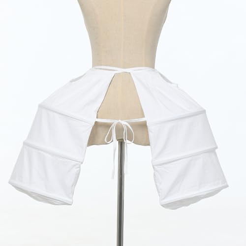 BLESSUME Victorian Double Pannier Petticoat Cosplay Dress Bustle