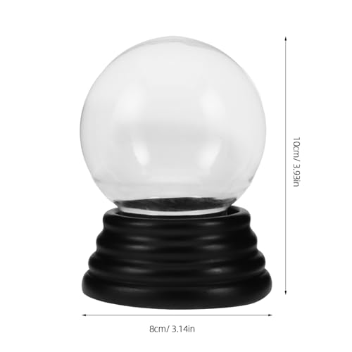 Cúpula para globos de agua PRETYZOOM con base para decoración diy 3
