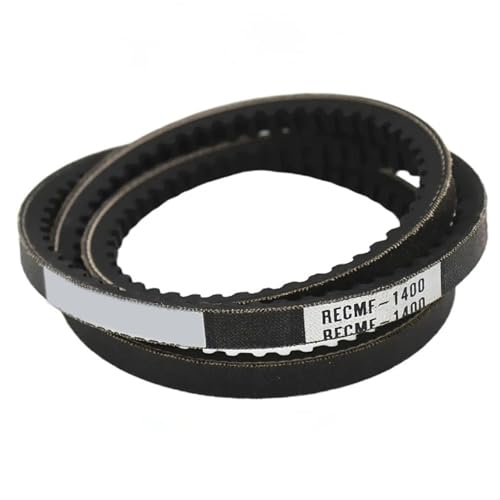 Courroie trapézoïdale RECMF-1470 crantée en caoutchouc durable pour générateurs et moteurs