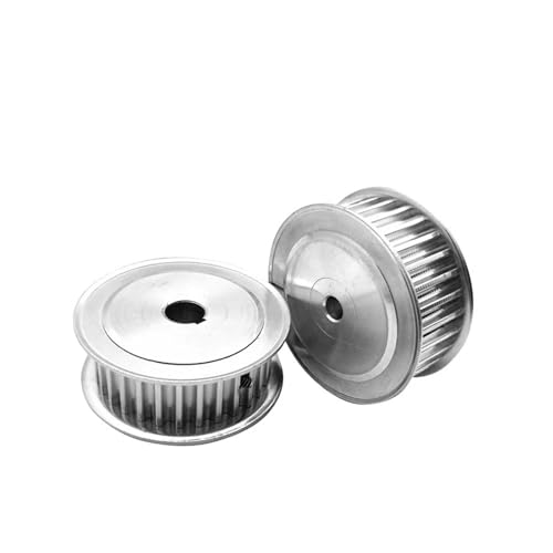 Poulie de distribution HTD 8M-AF 38 dents alésage 24mm clavette largeur 15mm