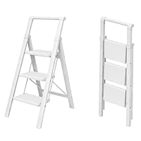 Amazon.co.jp: 3段 脚立 セレニティブルー（くすみブルー系） 全アルミ