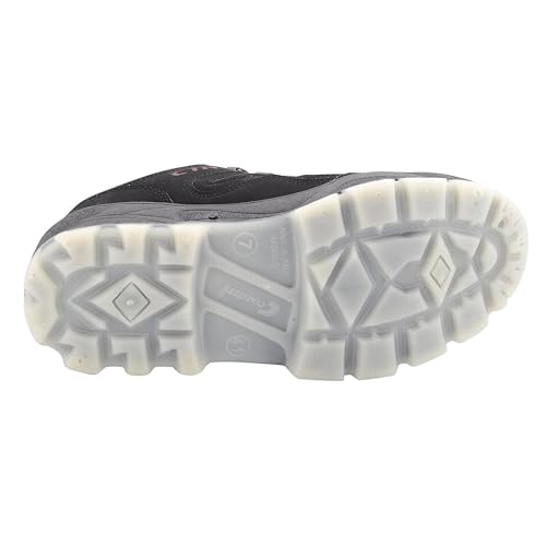 Image of ADD GEAR CTR High Ankle Trekking Hiking Shoes Anti-Skid, Mountain Boots for Men and Women - OD-4 - Black