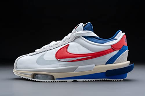 Nike Nike Mens Cortez 4.0 DQ0581 100 Sacai - White/Red/Blue - Size 12
