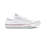 Converse Unisex Chuck Taylor All Star Low Top Optical White Sneakers - 10 D(M)