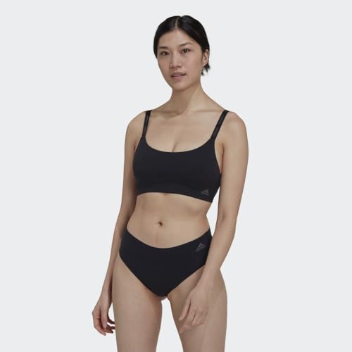 adidas Women's Micro Flex Wireless Seamless Lounge Bra3
