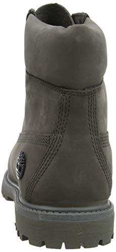 Image of Timberland Women's 6 inch Premium Waterproof Boots, Grey Medium Grey Nubuck, 35.5 EU