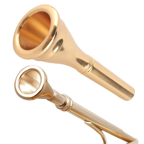 Mundstück für Waldhorn Vergoldetes Mundstück für Waldhorn Messing Horn Mund Ersatzteil