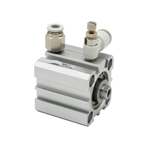 Vérin pneumatique double effet compact SA80X100-S-B pour machine - 4